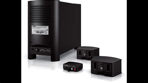 Bose Cinemate Gs Series Ii Digital Home Theater System Review Youtube