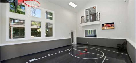 27 Indoor Home Basketball Court Ideas | Sebring Design Build