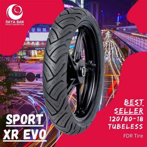 Jual Ban Motor Fdr Sport Xr Evo Tl Best Seller Shopee