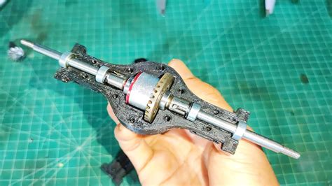 Membuat Gardan Differential Rc Miniatur Truk Gear Full Metal Upgrade