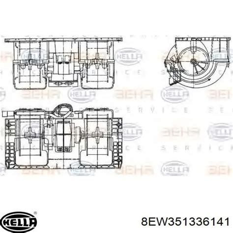 80459 Auger motor eléctrico ventilador habitáculo comprar barato