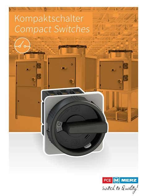 Brochures - MERZ Switchgear Landingpage English