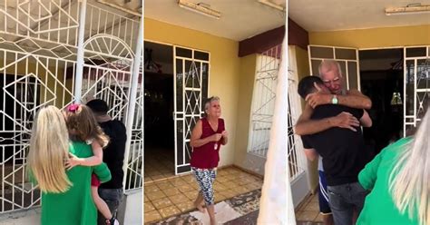 Cubano Regresa A La Isla Sin Avisar Y Emociona A Sus Padres Con Su