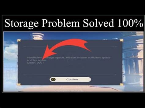 How To Solve Genshin Impact Insufficient Storage Space Problem On