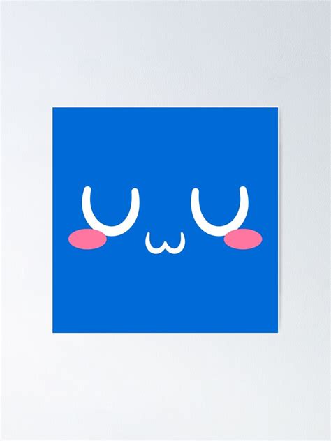 "UwU Emoticon" Poster for Sale by Chonkitty | Redbubble