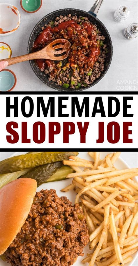 This Homemade Sloppy Joe Recipe Is So Good And Easy To Make