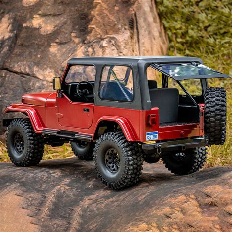 Fms Roc Hobby Mashigan Rs Jeep Wrangler Yj Style Red Ebay