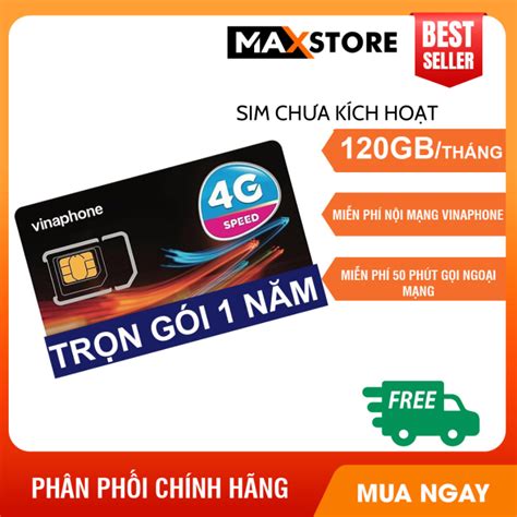 FREESHIP CHƯA KÍCH HOẠT SIM 4G Vinaphone VD89 Gv89 1 năm 120GBx 11