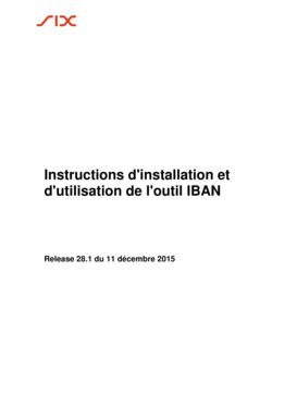 Fillable Online Instructions Dinstallation Et Dutilisation De Loutil