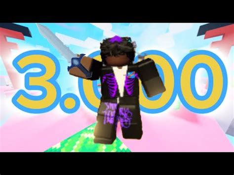 Hitting 3 000 WINS In Roblox BEDWARS TanqR YouTube