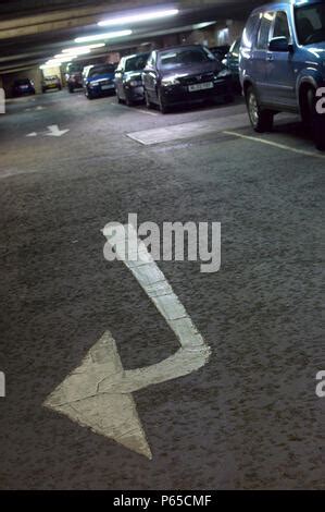 Underground NCP car park Manchester Stock Photo - Alamy