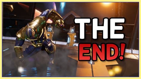 The Final Thanos Boss Fight And Last Time In Game Marvel Powers United Vr Youtube