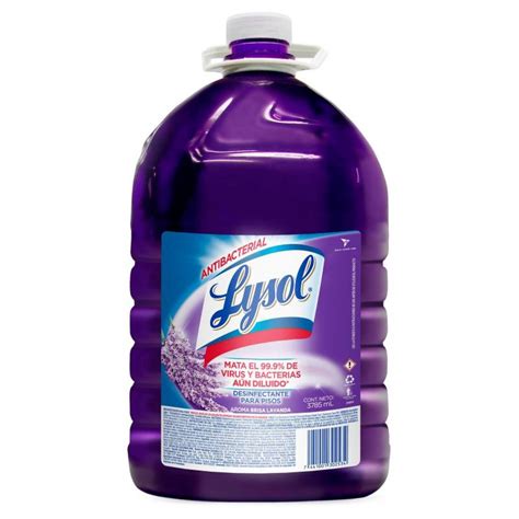 Lysol Desinfectante Para Pisos Lavanda 3785ml Lysol