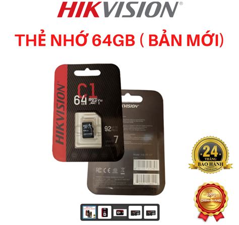 Th Nh Micro Hikvision Hs Tf C Gb Class