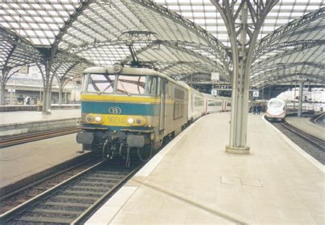 1604 van de NMBS SNCB te Köln Hbf met de EC Oostende Köln