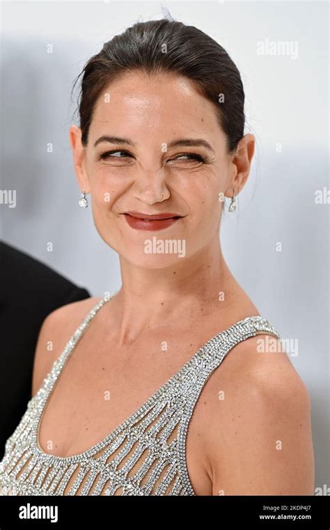 Cipriani In New York Ny Nov 7 2022 Katie Holmes Walking On The Red