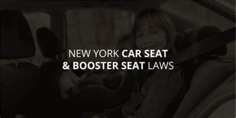 New York Car Seat And Booster Seat Laws