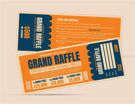 Nappy Jackpot Diaper Raffle Template - WordLayouts