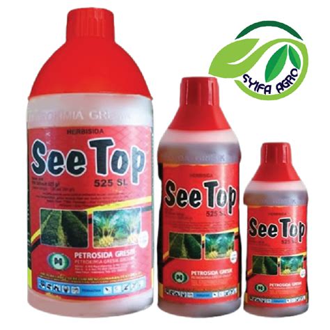 Jual Pembasmi Rumput Sistemik Herbisida Sitop See Top 525SL 1 Liter