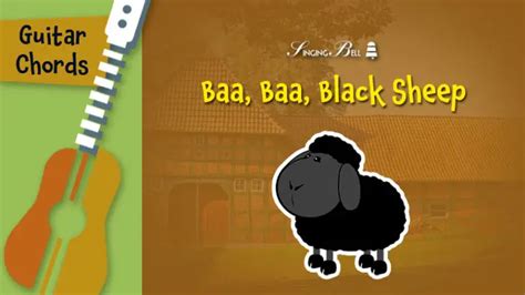 Baa Baa Black Sheep - Guitar Chords & Tabs, Sheet Music PDF