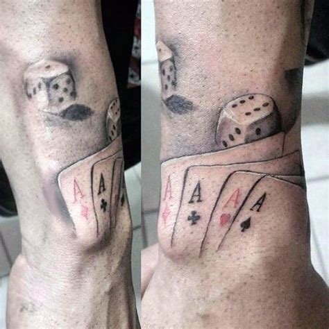 87 Playing Card Tattoos For Men 2023 Inspiration Guide