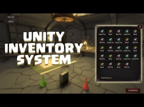 Unity Inventory System Easy Tutorial 2022 YouTube