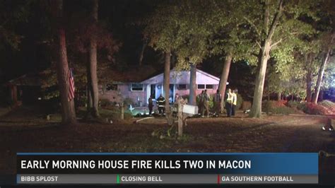 Man Woman Killed In Macon House Fire