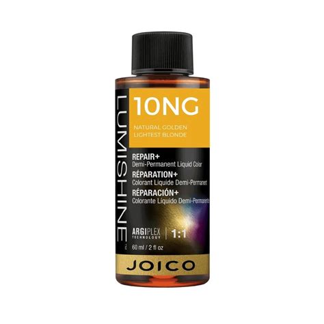 Joico Lumishine Liquid Demi 10NG Natural Golden Lightest Blonde 60mL