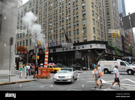 49th Street At Lexington Avenue Midtown East Manhattan New York