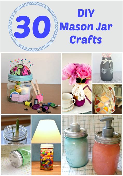 30 Incredible DIY Mason Jar Crafts Rural Mom