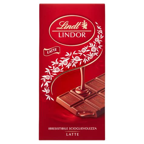 Lindt Lindor Tavoletta Cioccolato Al Latte G Carrefour