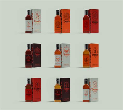 Dante S Hot Sauce Logo Packaging Visual Identity On Behance