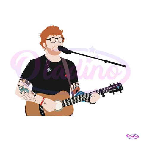 Ed Sheeran Tour Mathematics America Tour Svg Cutting Files