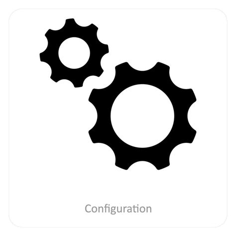 Configuration and setting icon concept 26640600 Vector Art at Vecteezy