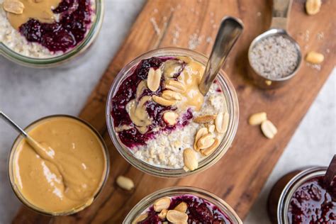 Pbandj Overnight Oats Gluten Free Vegan From My Bowl