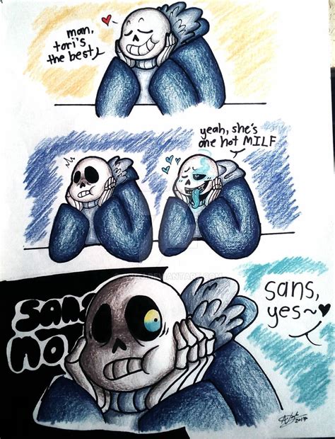 Undertaleundertail Sans Yes By A V J On Deviantart