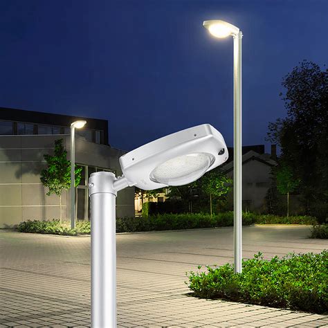 Proiettore Faro Stradale Led Luminoso Con Pannello Solare Fotovoltaico