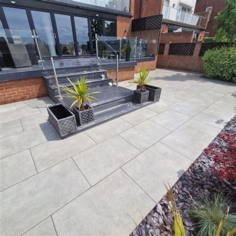 Storm Grey Porcelain Paving X Paving Stones Direct