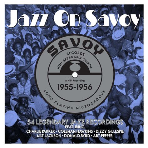 Jazz On Savoy 1955 1956 3cd Set Not Now Music