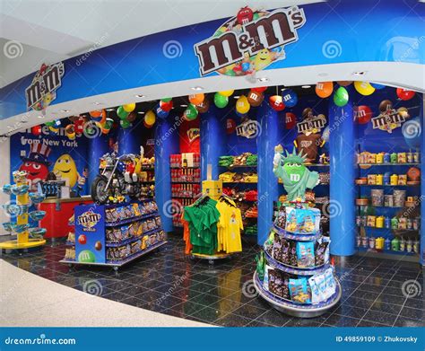 M&M Candy Store Located At Terminal 7 In JFK Airport Editorial Stock ...