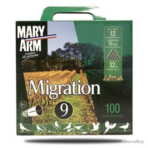 Pack Migration Mary Arm Calibre G Cartouches Calibre