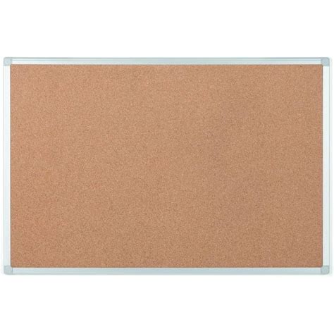 Ayda Cork Bulletion Board, 24" x 36", Wall Mount Cork Push Pin Board ...