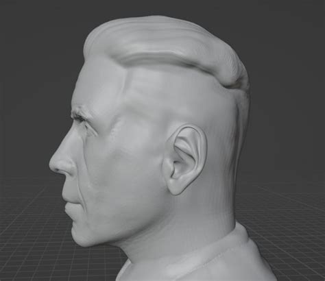 Till Lindemann 3D Model 3D Printable CGTrader