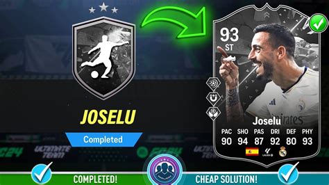 93 Showdown Joselu SBC Completed Cheap Solution Tips FC 24 YouTube