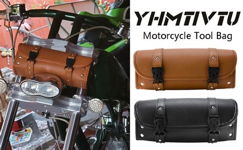 Amazon Yhmtivtu Universal Motorcycle Handlebar Bag Roll Tool Bag