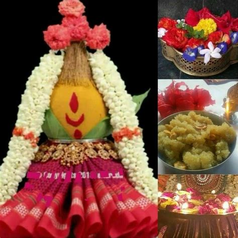 Pin by padmaja on pooja decorations in 2023 | Goddess decor, Diwali ...