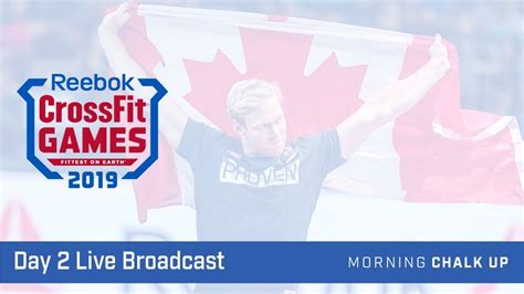 2019 Crossfit Games Day 2 Live Youtube