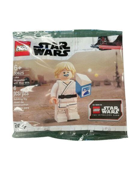 Lego Star Wars Luke Skywalker With Blue Milk Minifigure