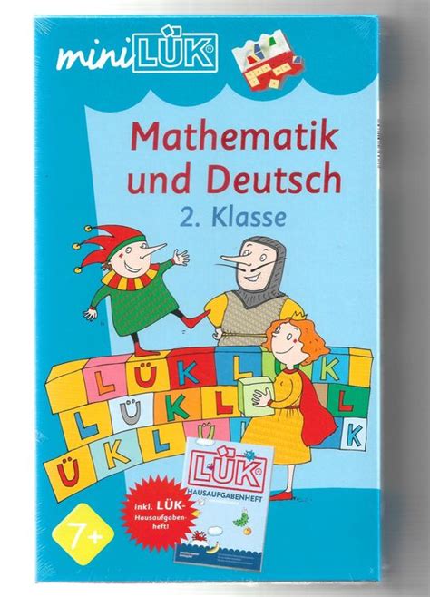 Mini Lük Set 2 Klasse mit Kontrollgerät u 2 Heften neu Kaufen auf