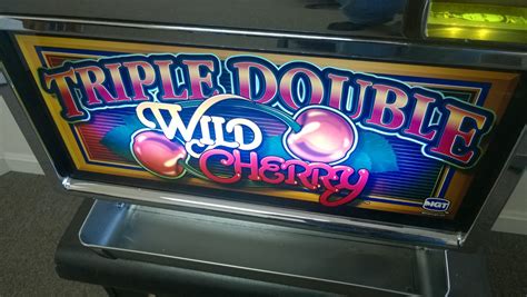 Igt Triple Double Wild Cherry S2000 Round Top Slot Machine For Sale